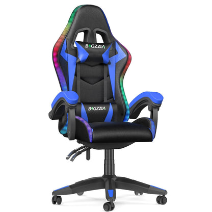 Chaise de gaming RVB LED