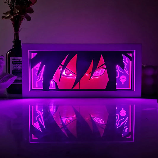 Boite lumineuse Madara Uchiha - Naruto